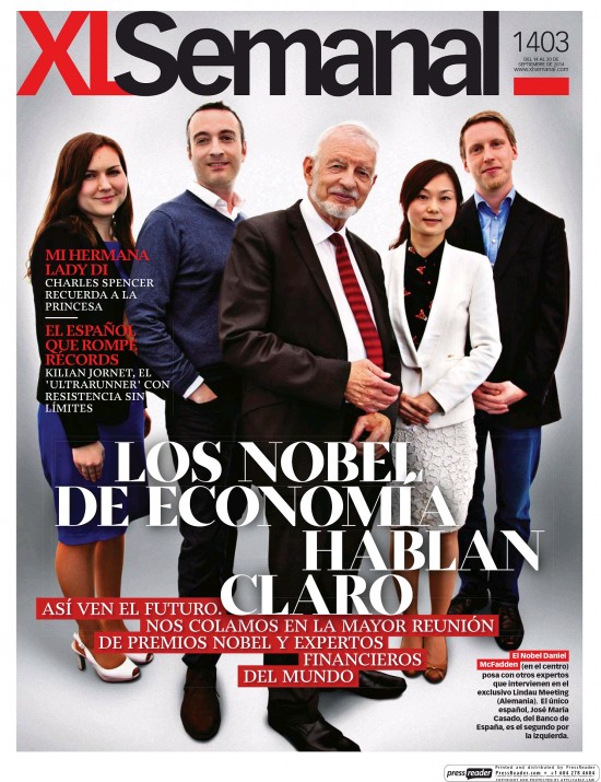 XL SEMANAL portada 14 de Septiembre 2014
