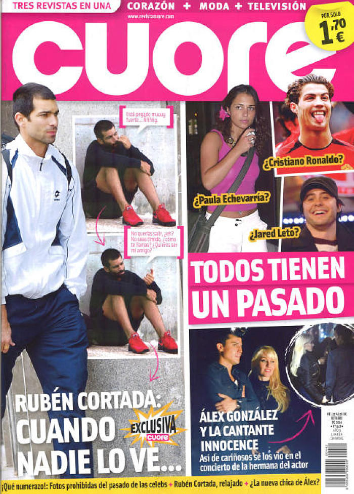 CUORE portada 22 de Octubre 2014