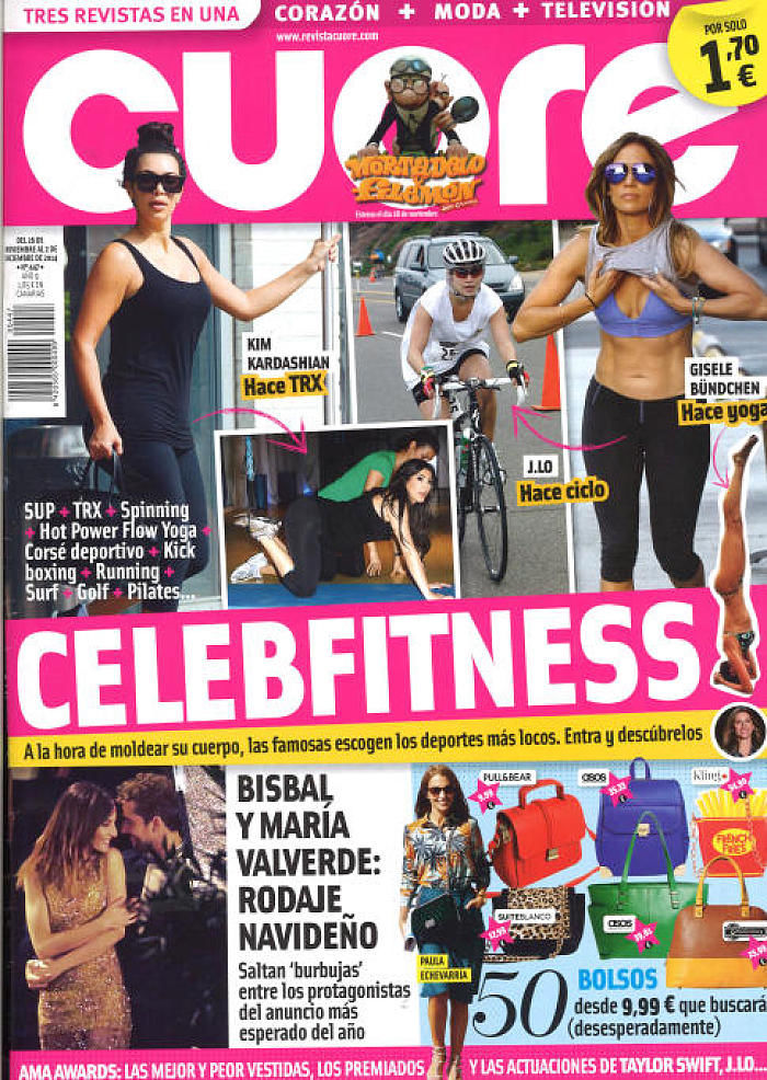 CUORE portada 26 de Noviembre 2014