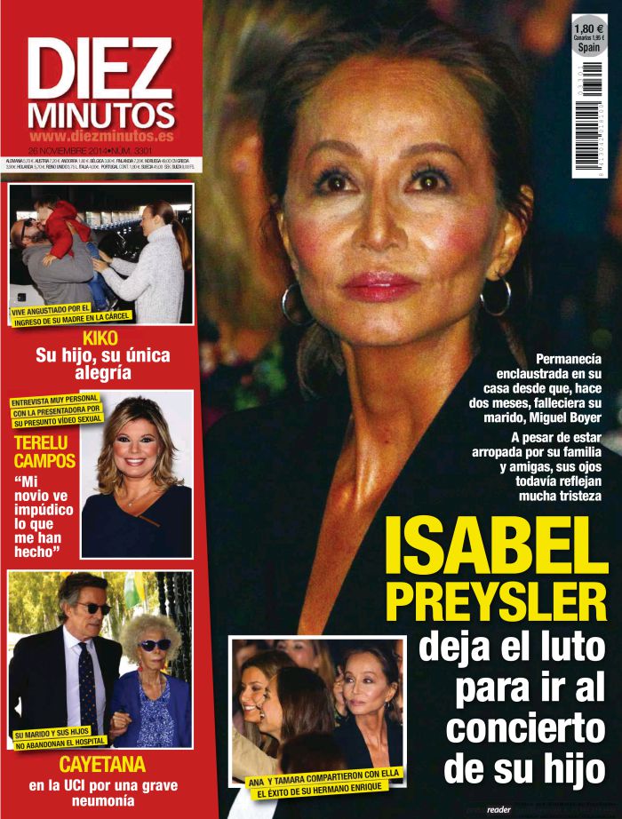 DIEZ MINUTOS portada 19 de Noviembre 2014