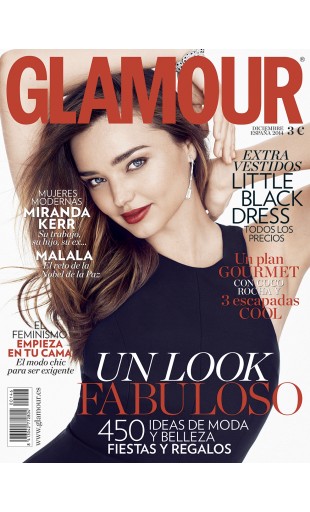GLAMOUR portada Diciembre 2014