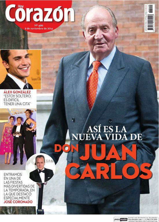 HOY CORAZON portada 10 de Noviembre 2014