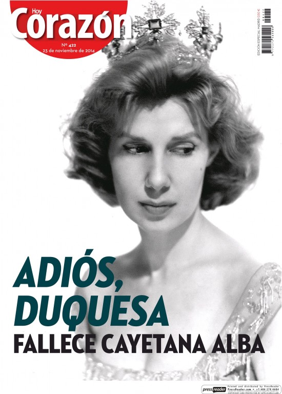 HOY CORAZON portada 23 de Noviembre 2014