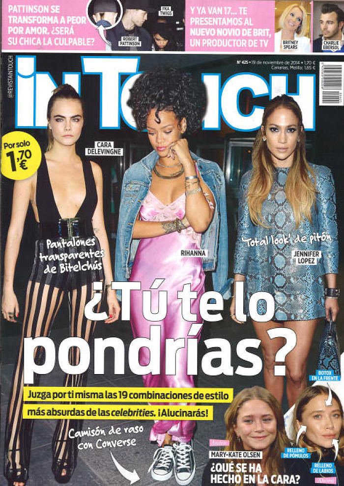 IN TOUCH portada 19 de Noviembre 2014