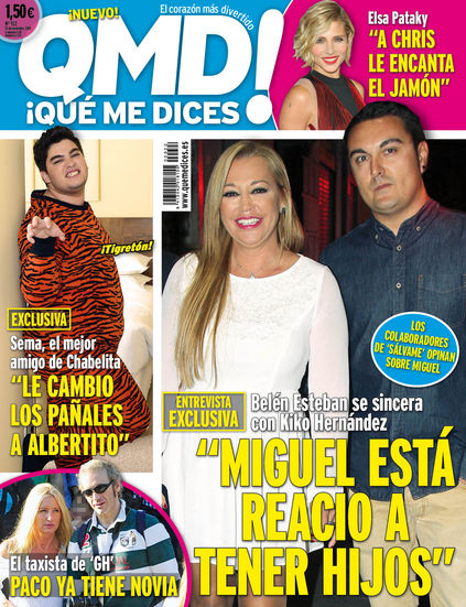QUE ME DICES portada 10 de Noviembre 2014