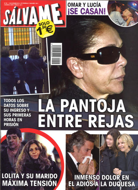SALVAME portada 24 de Noviembre 2014
