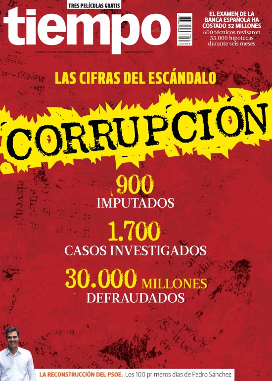 TIEMPO portada 2 de Noviembre 2014
