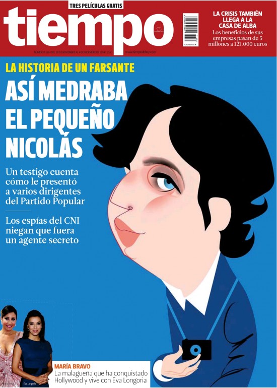 TIEMPO portada 30 de Noviembre 2014