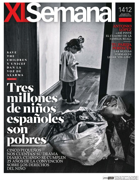 XL SEMANAL portada 16 de Noviembre 2014