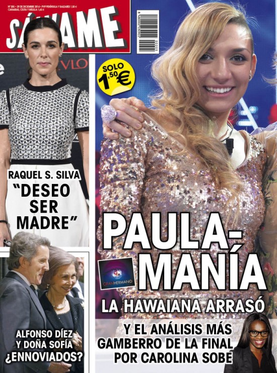 SALVAME portada 22 de Diciembre 2014