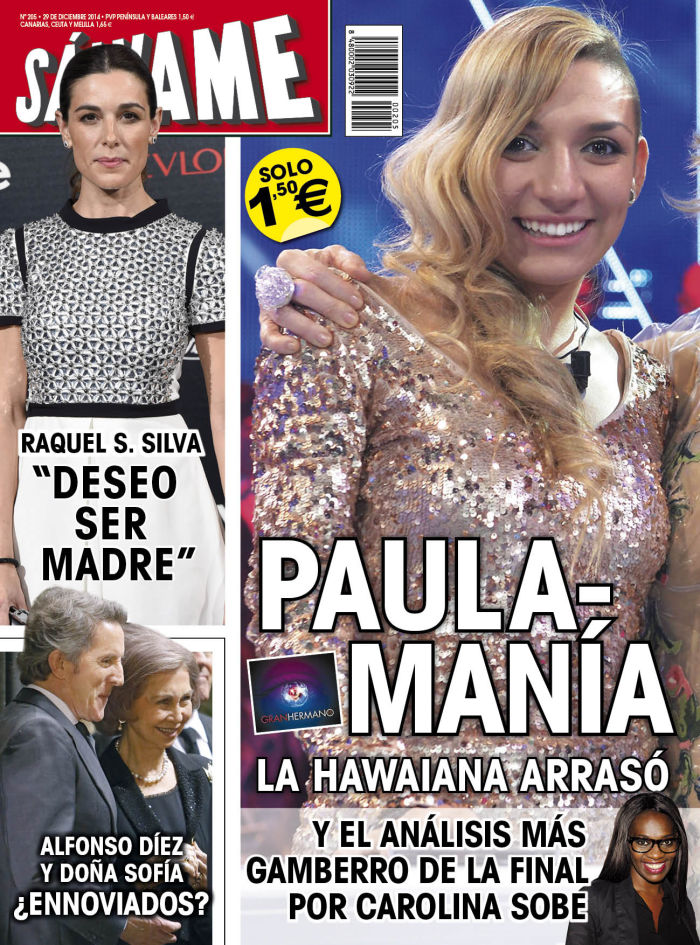 SALVAME portada 22 de Diciembre 2014
