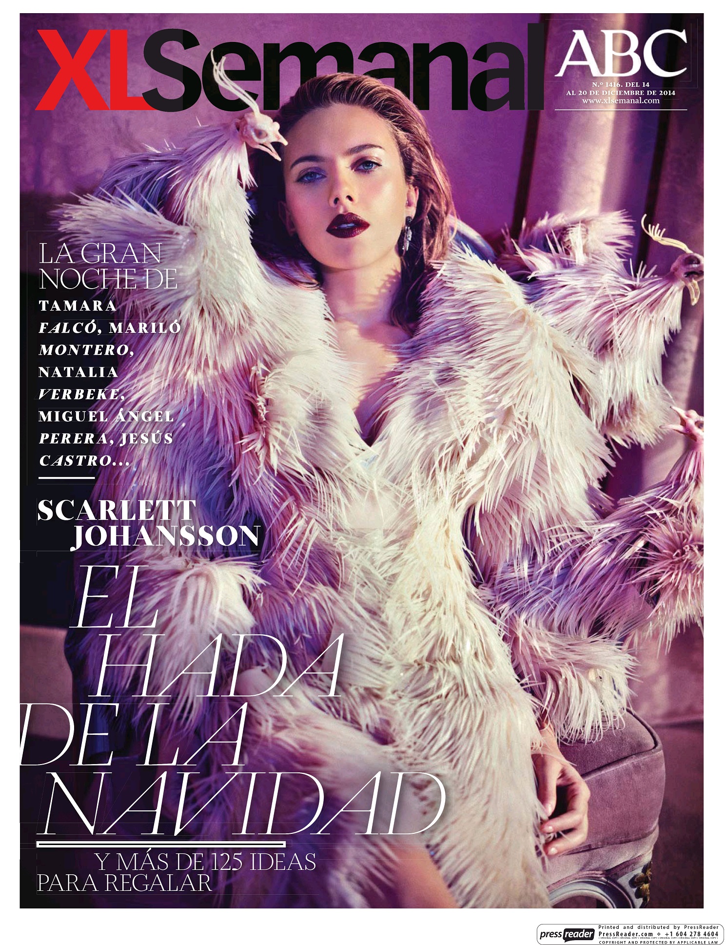 XL SEMANAL portada 14 de Diciembre 2014