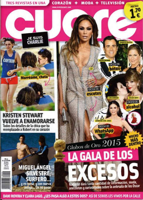CUORE portada 14 de Enero 2015