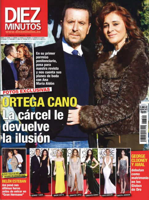 DIEZ MINUTOS portada 14 de Enero 2015
