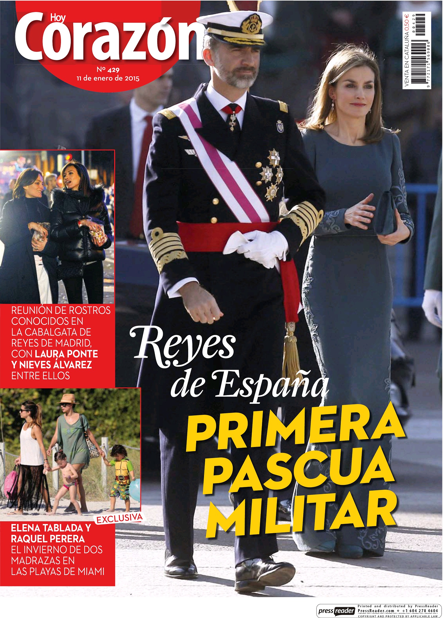 HOY CORAZON portada 11 de Enero 2015