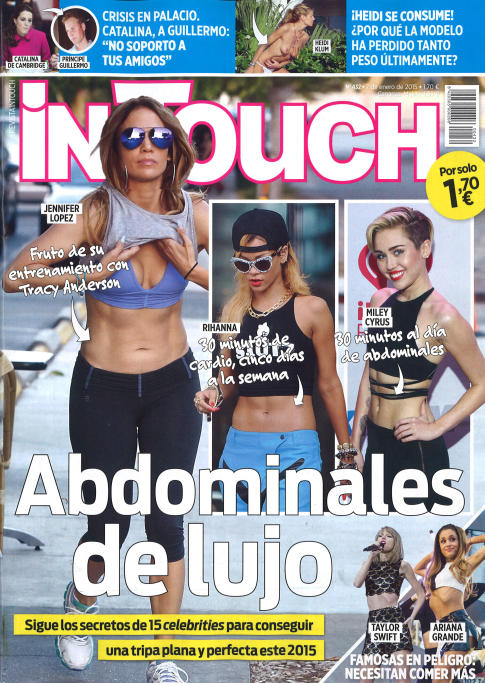 IN TOUCH portada 7 de Enero 2015