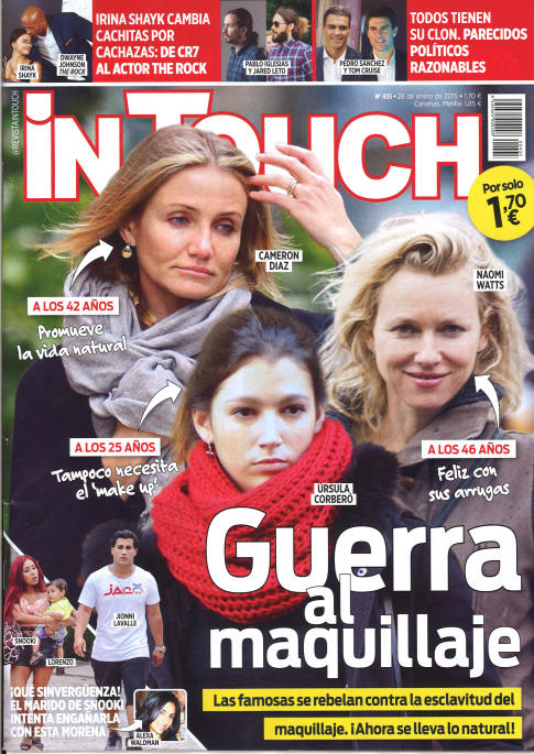 IN TOUCH portada 28 de Enero 2015