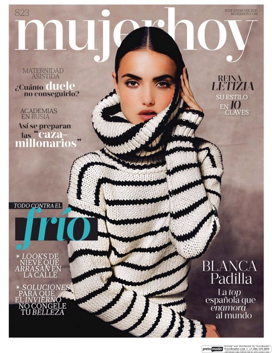 MUJER HOY portada 18 de Enero 2015