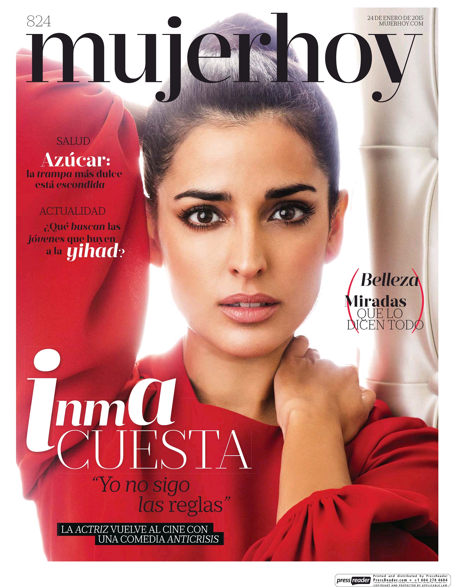 MUJER HOY portada 25 de Enero 2015