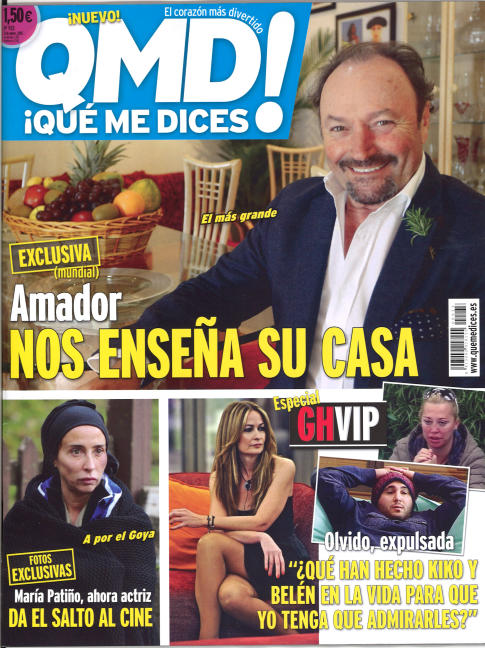 QUE ME DICES portada 26 de Enero 2015