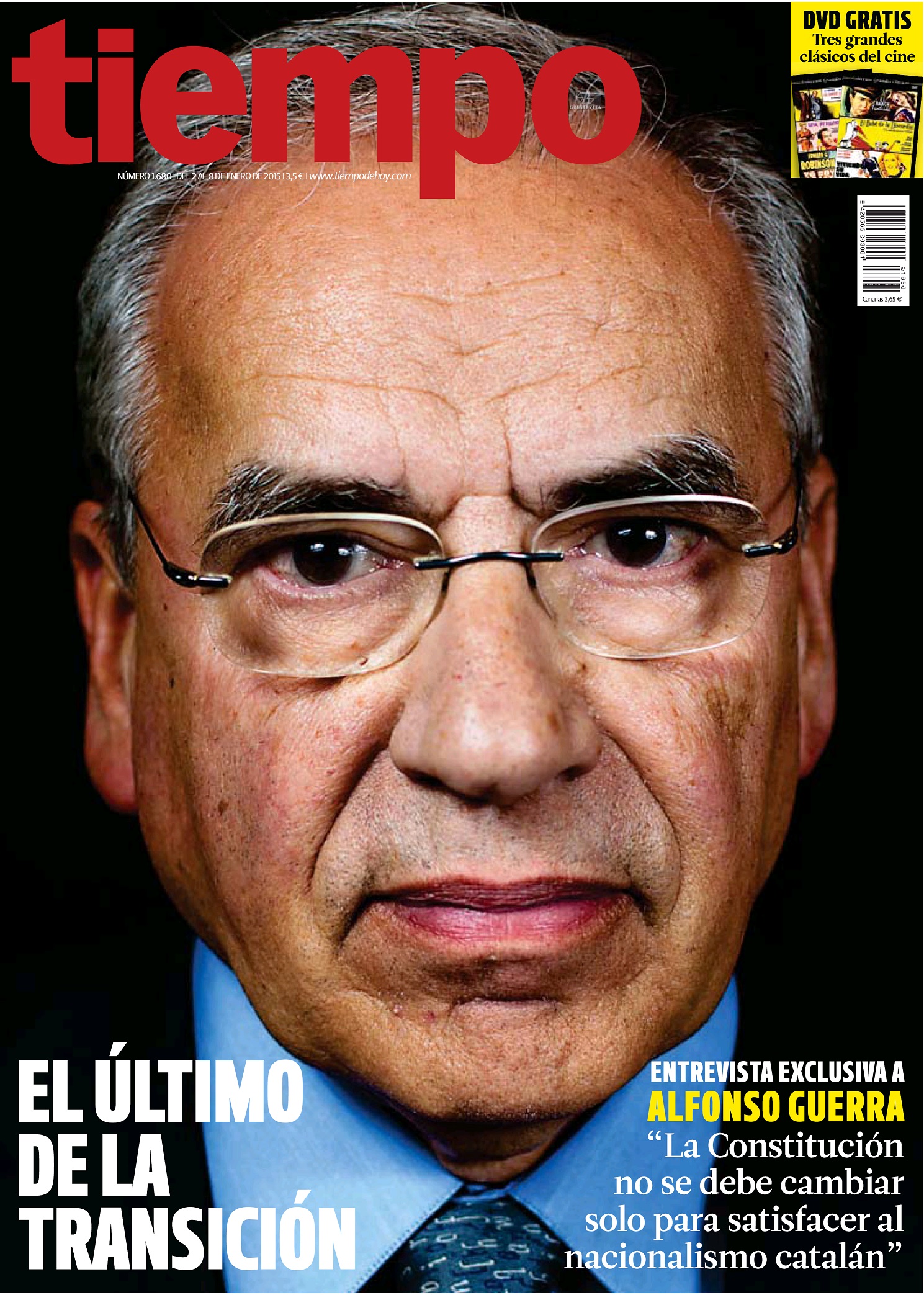 TIEMPO portada 4 de Enero 2015