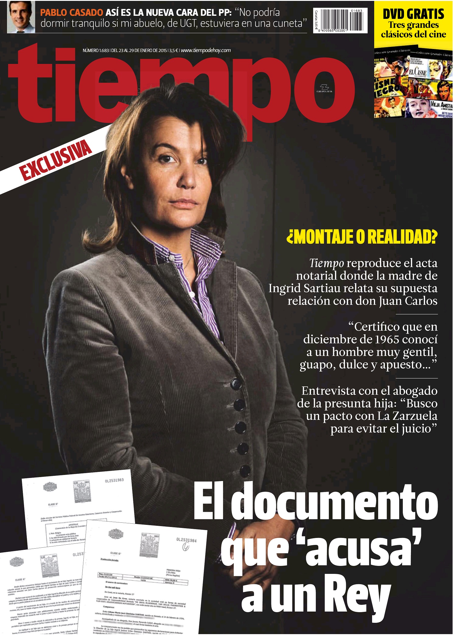 TIEMPO portada 25 de Enero 2015