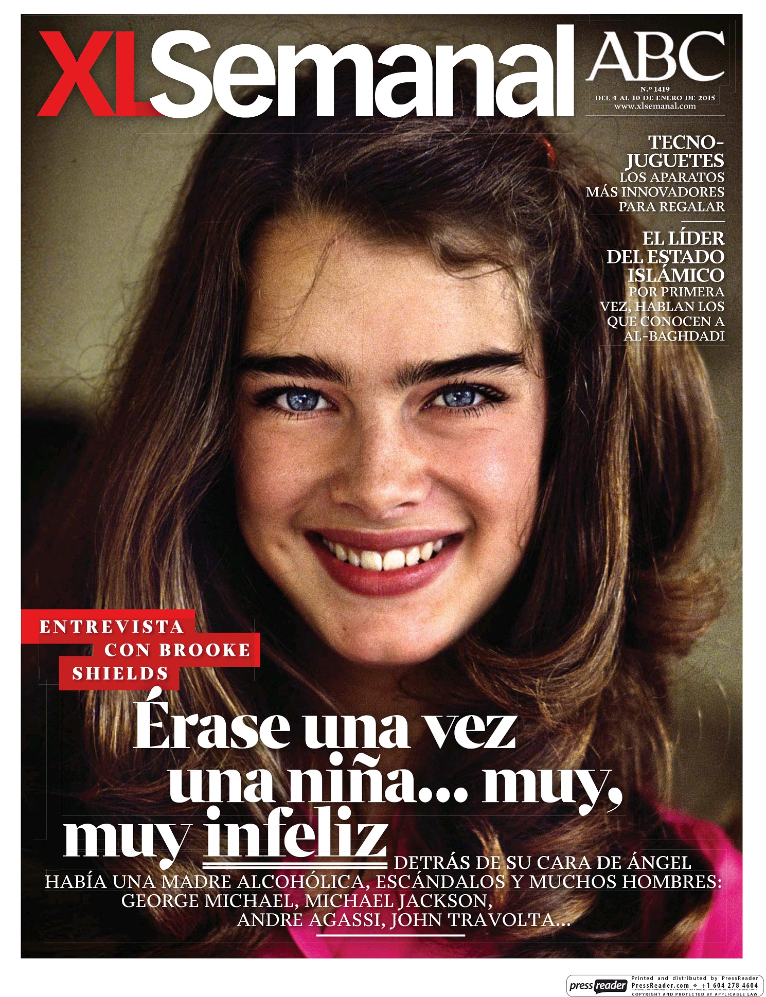 XL SEMANAL portada 4 de Enero 2015