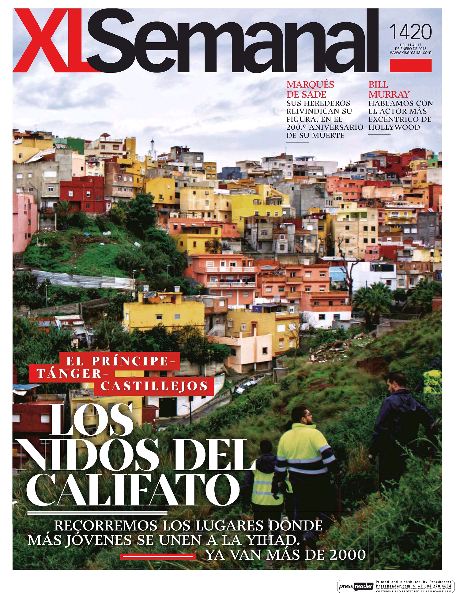 XL SEMANAL portada 11 de Enero 2015