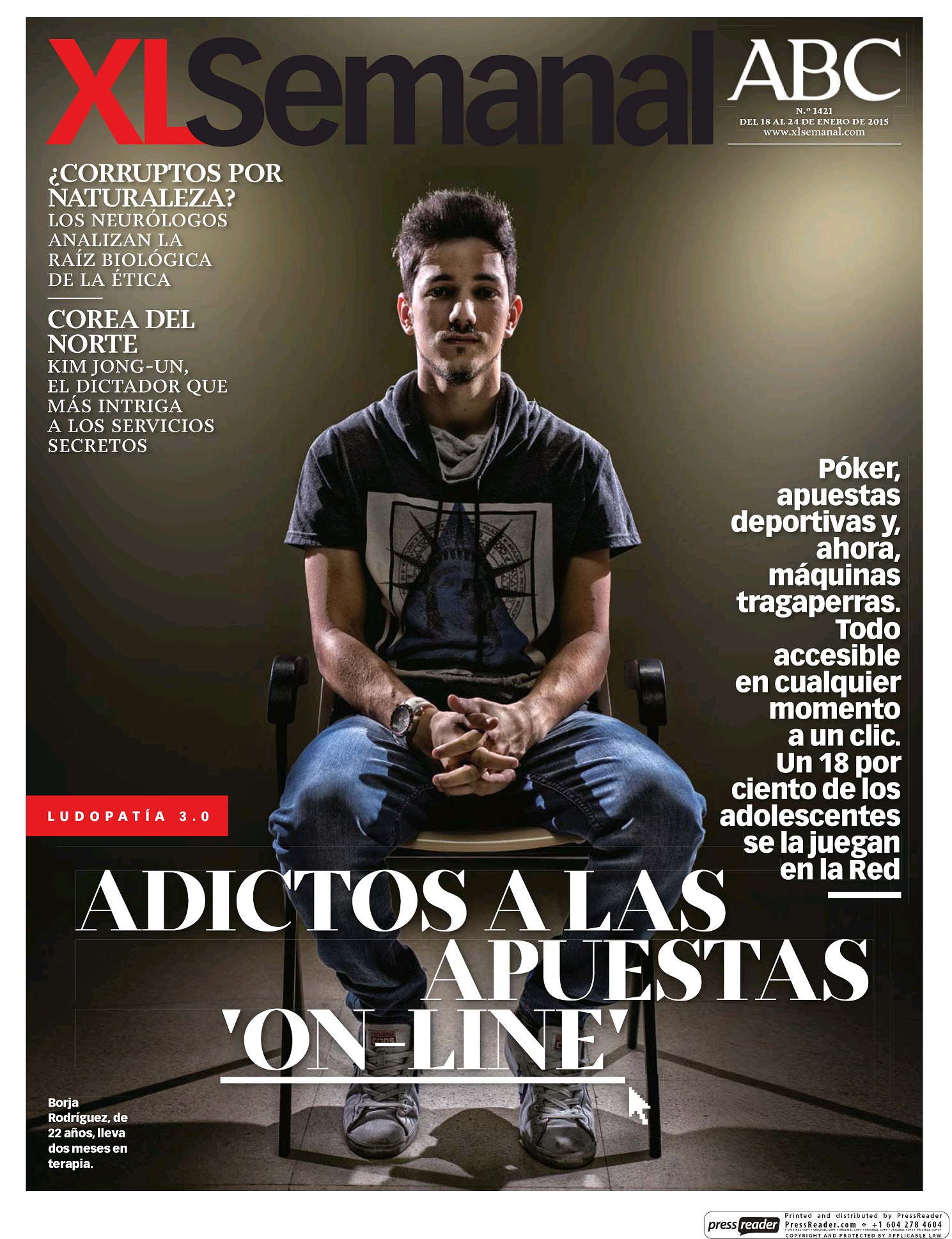 XL SEMANAL portada 18 de Enero 2015