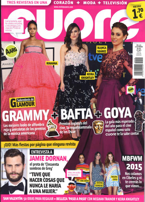 CUORE portada 11 de Febrero 2015