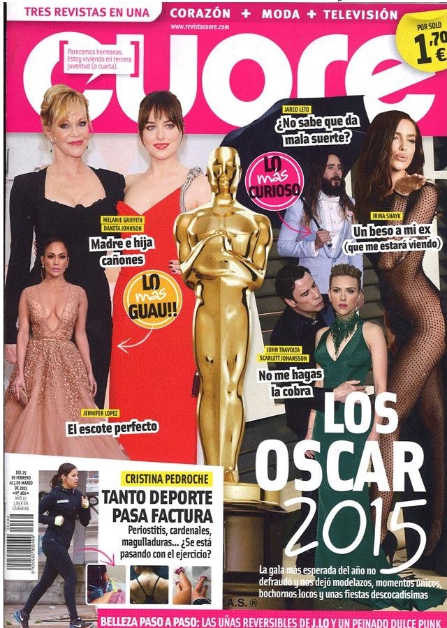 CUORE portada 25 de Febrero 2015