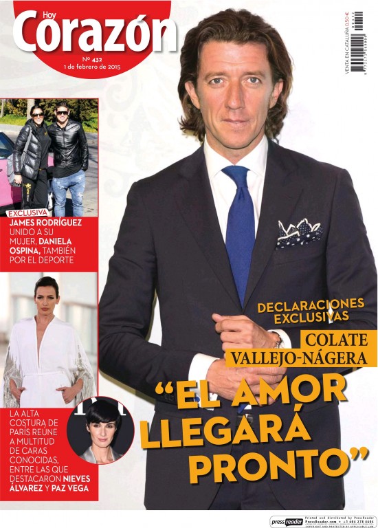 HOY CORAZON portada 2 de Febrero 2015