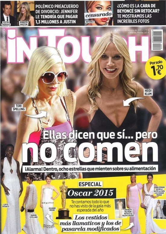 IN TOUCH portada 25 de Febrero 2015