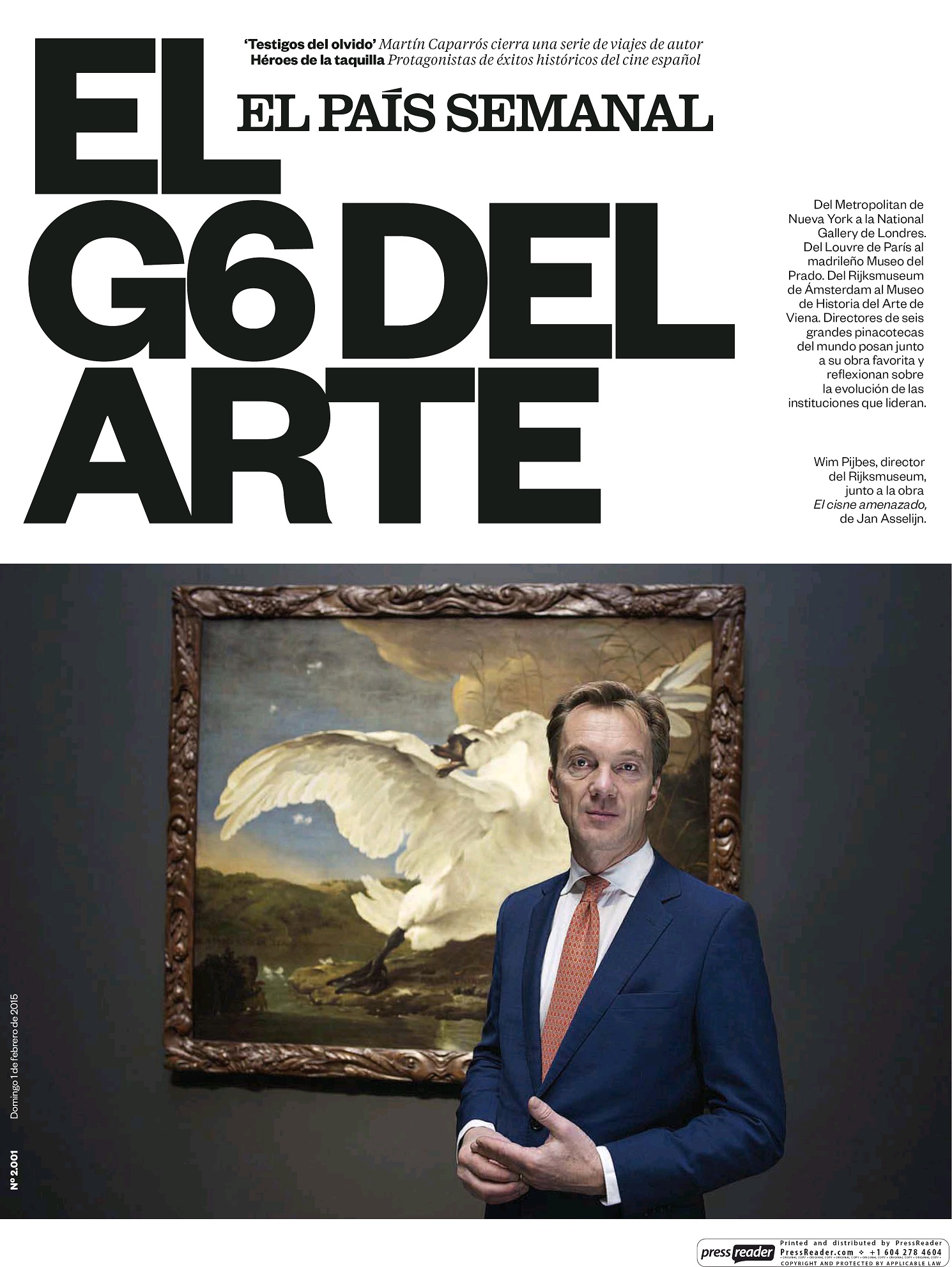 PAIS SEMANAL portada 1 de Febrero 2015