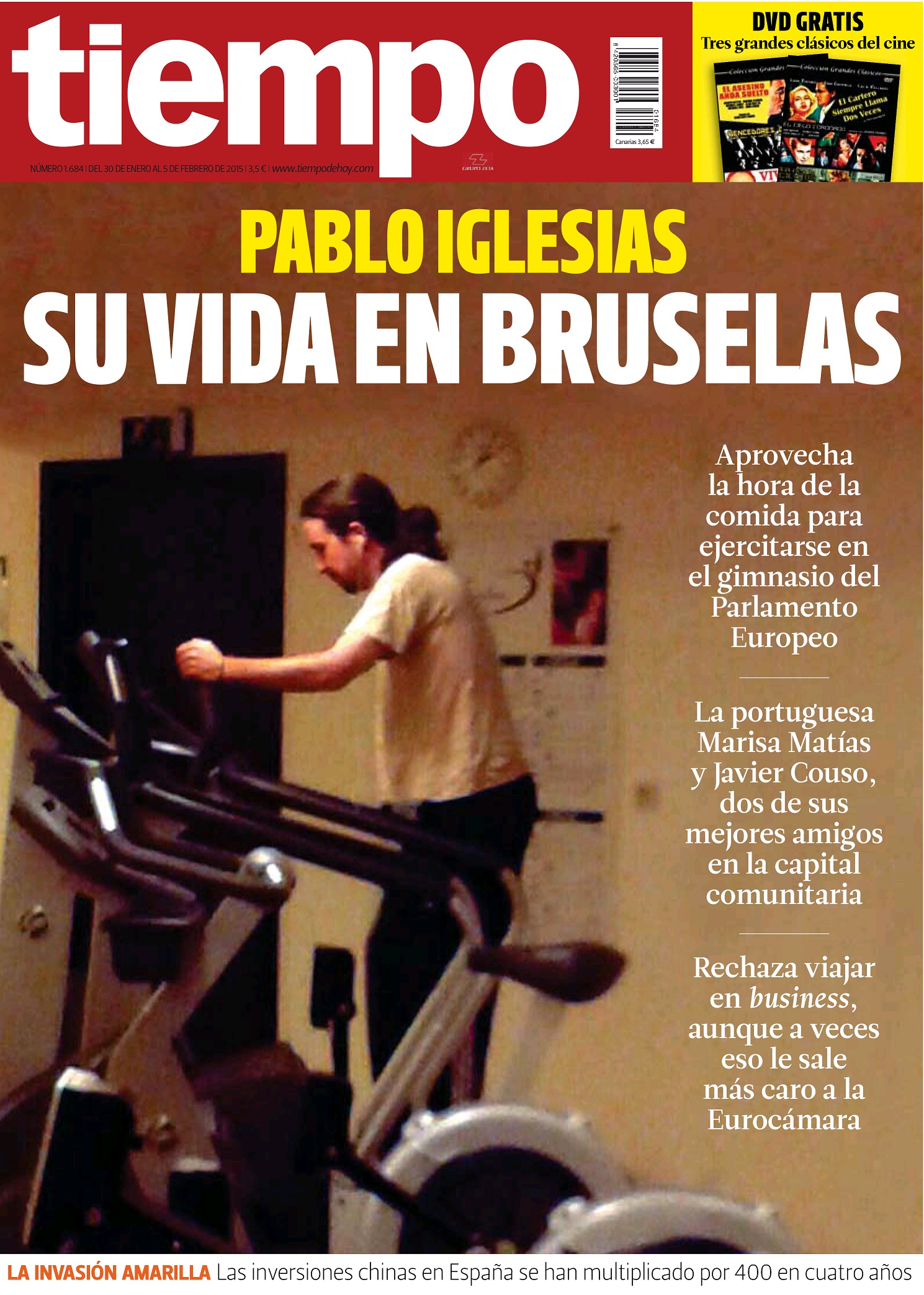TIEMPO portada 2 de Febrero 2015