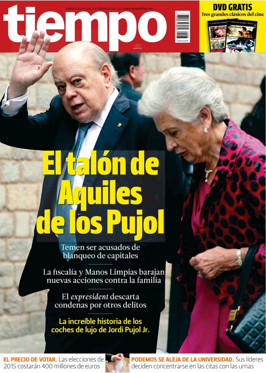 TIEMPO portada 8 de Febrero 2015