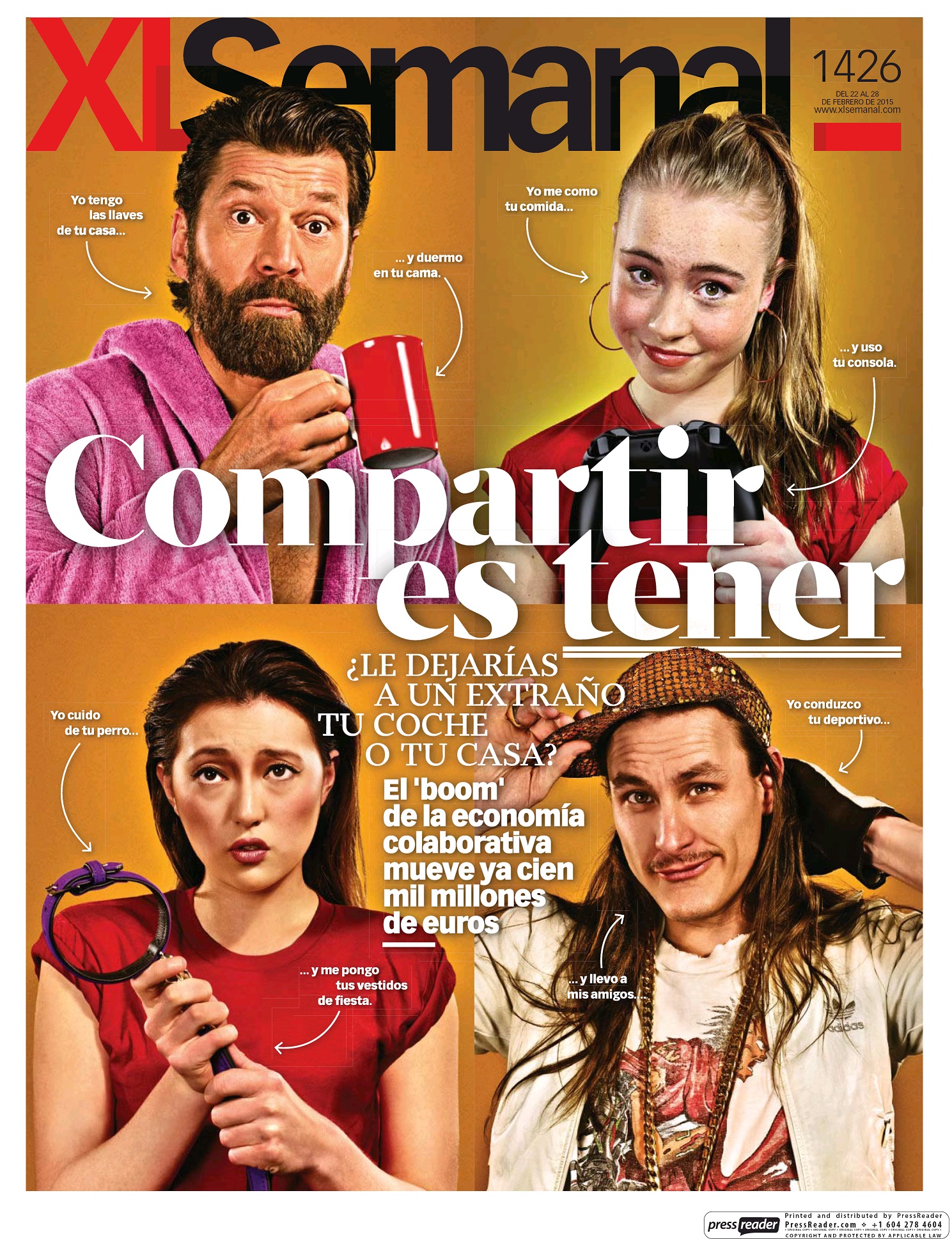 XL SEMANAL portada 22 de Febrero 2015