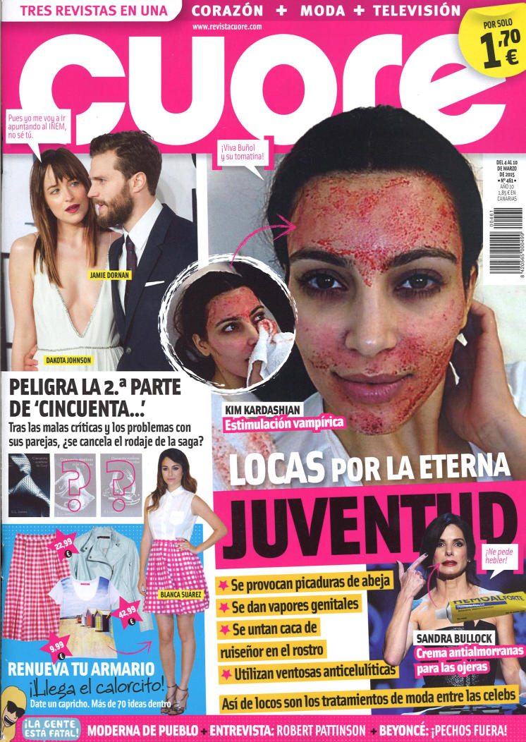 CUORE portada 4 de Marzo 2015