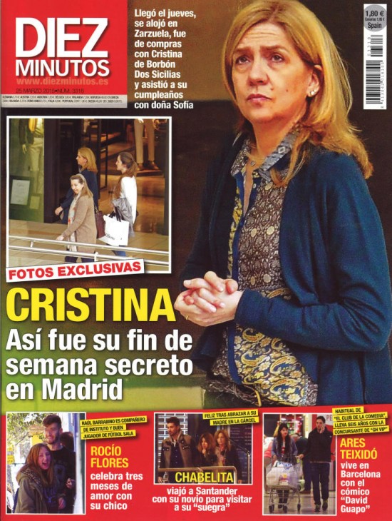 DIEZ MINUTOS portada 18 de Marzo 2015
