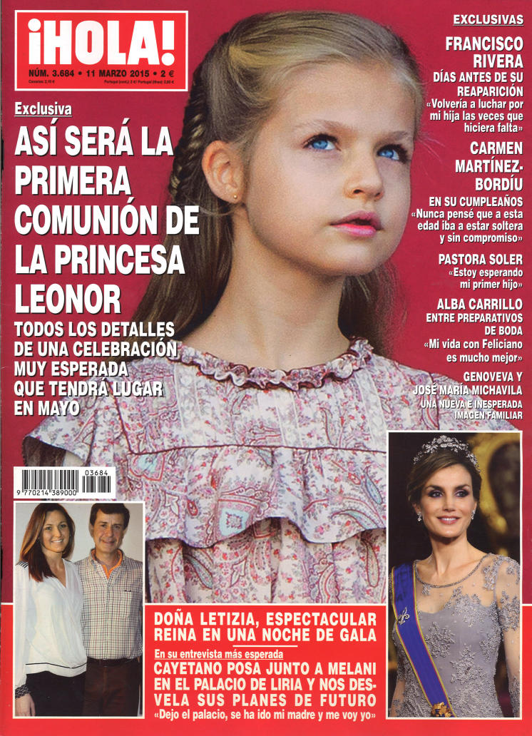 HOLA portada 4 de Marzo 2015