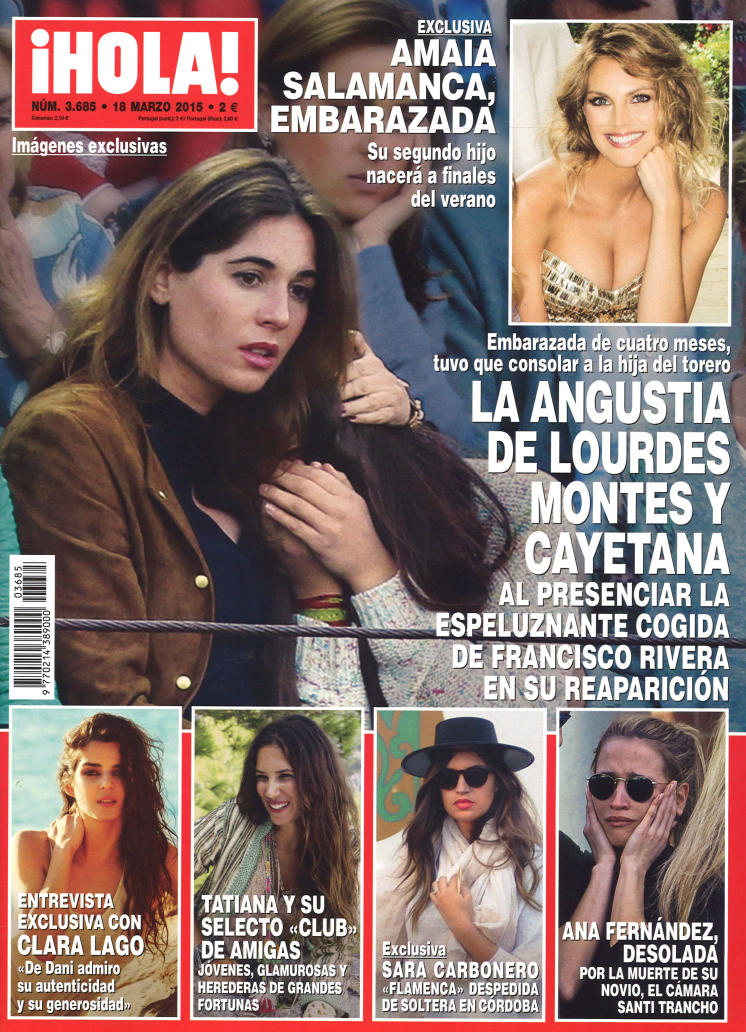 HOLA portada 11 de Marzo 2015