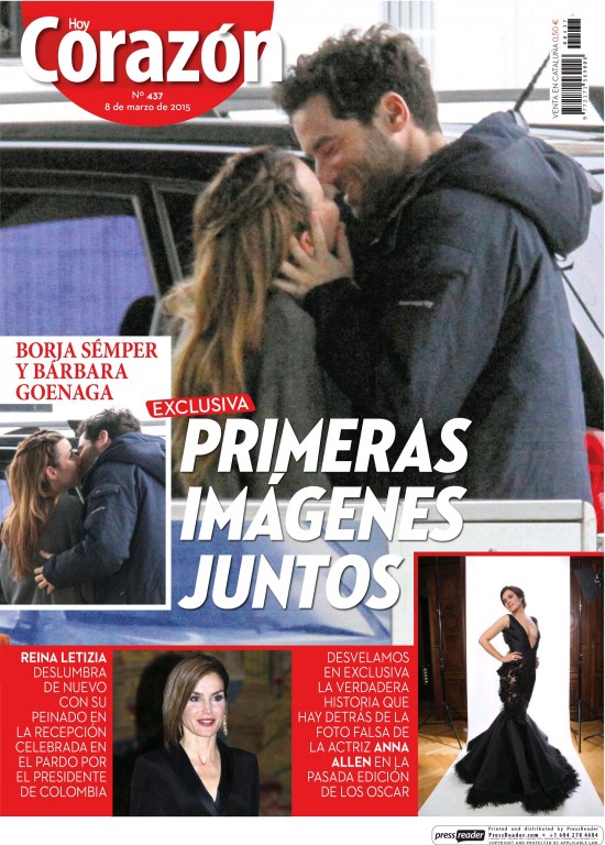 HOY CORAZON portada 9 de Marzo 2015