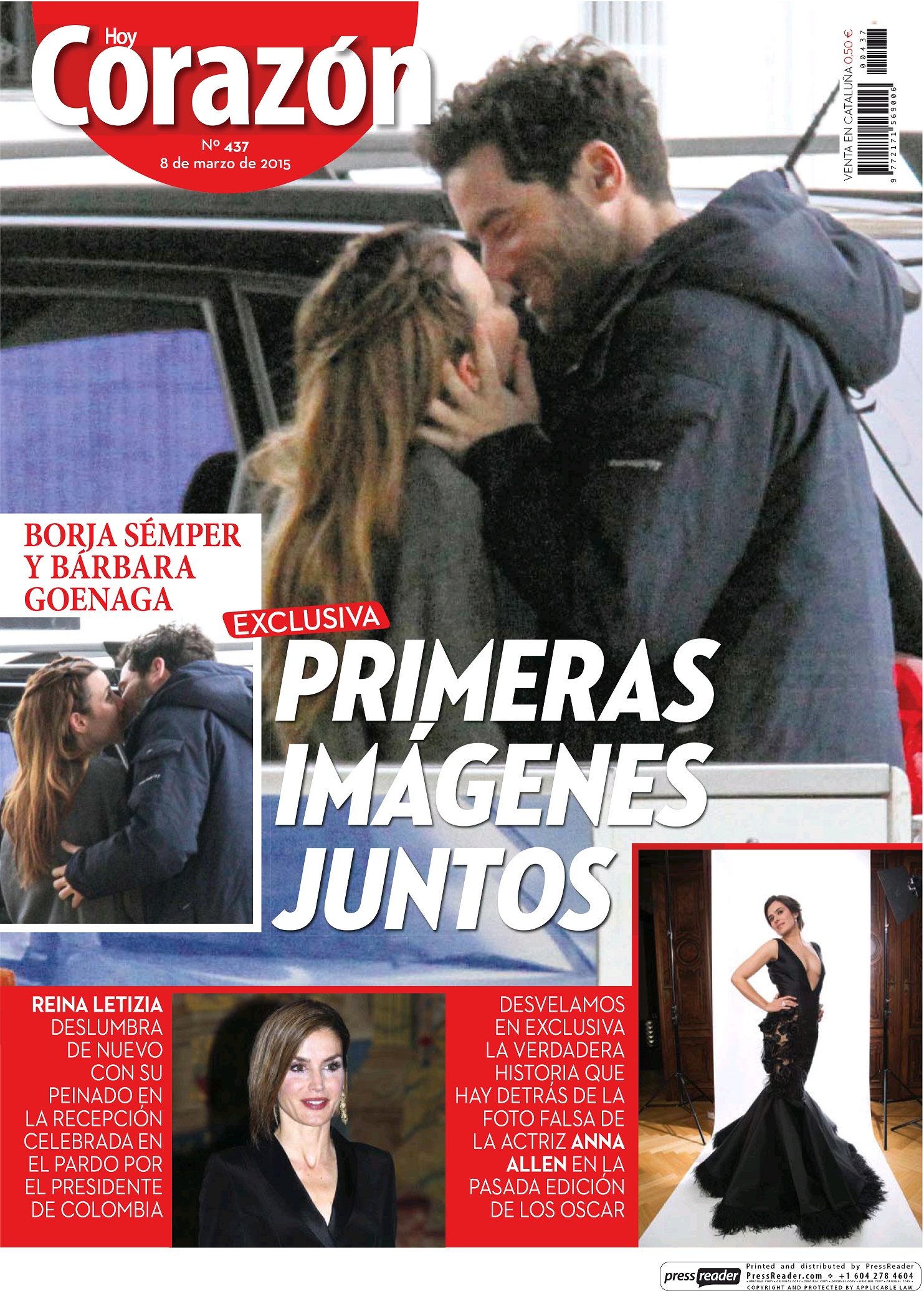 HOY CORAZON portada 9 de Marzo 2015