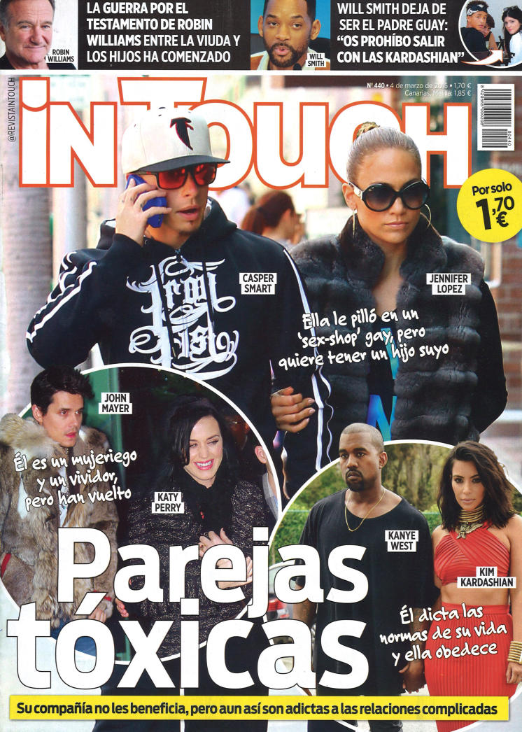 IN TOUCH portada 4 de Marzo 2015
