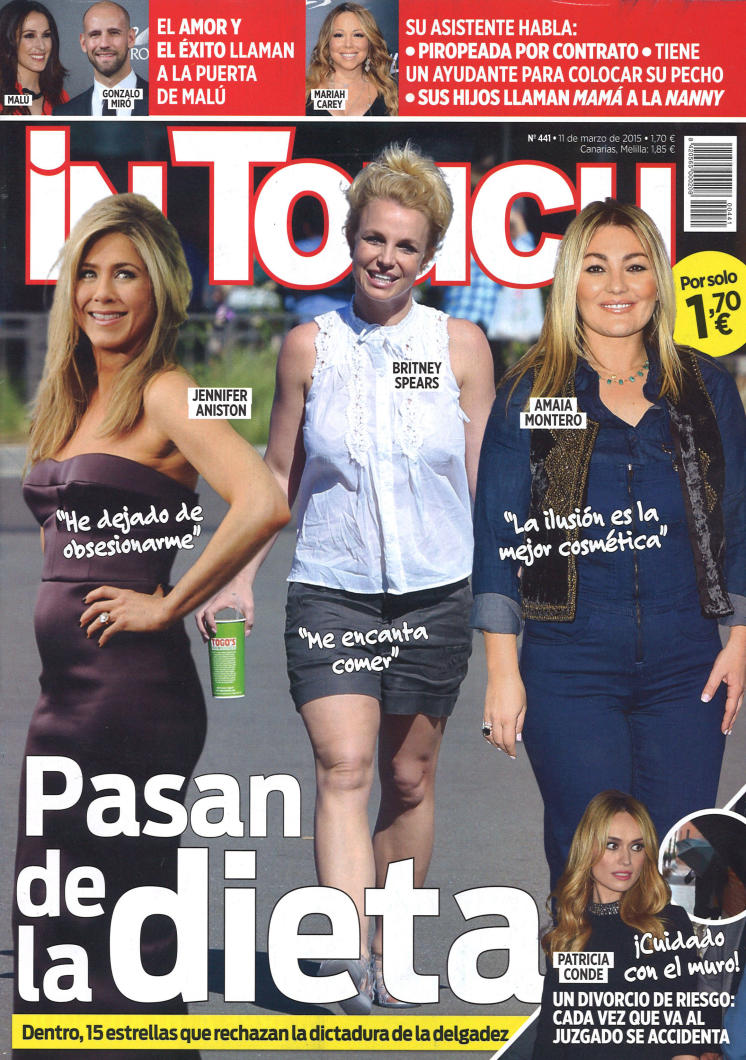 IN TOUCH portada 11 de Marzo 2015