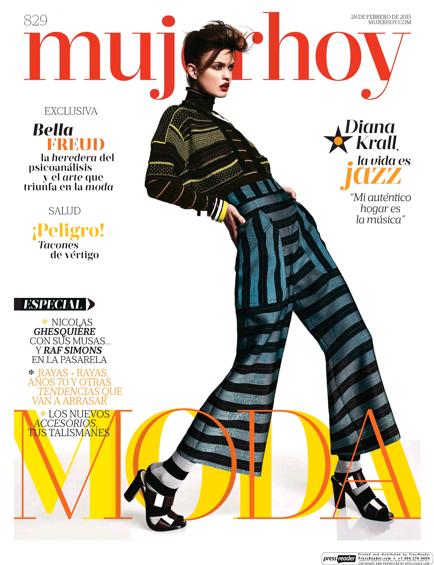 MUJER HOY portada 1 de Marzo 2015