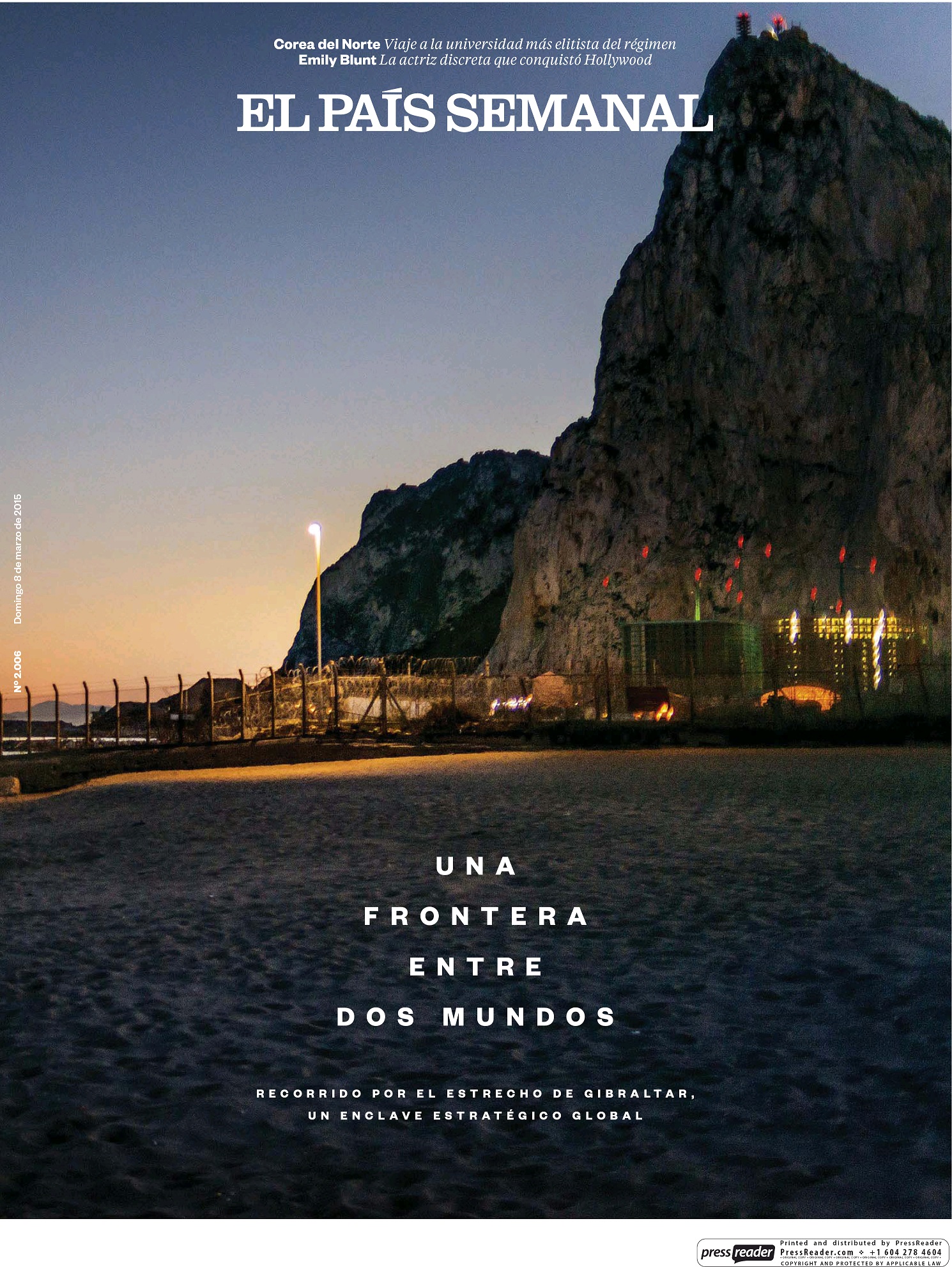 PAIS SEMANAL portada 9 de Marzo 2015