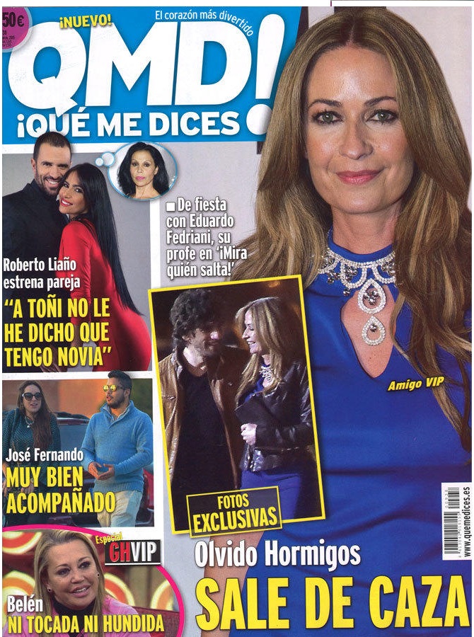 QUE ME DICES portada 2 de Marzo 2015