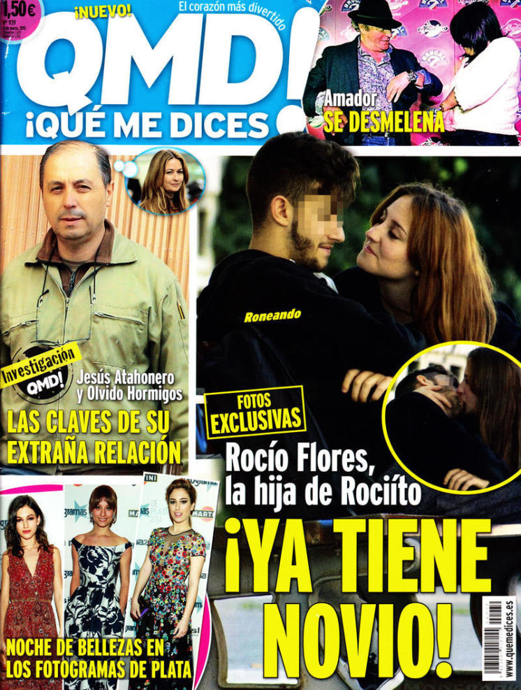 QUE ME DICES portada 9 de Marzo 2015