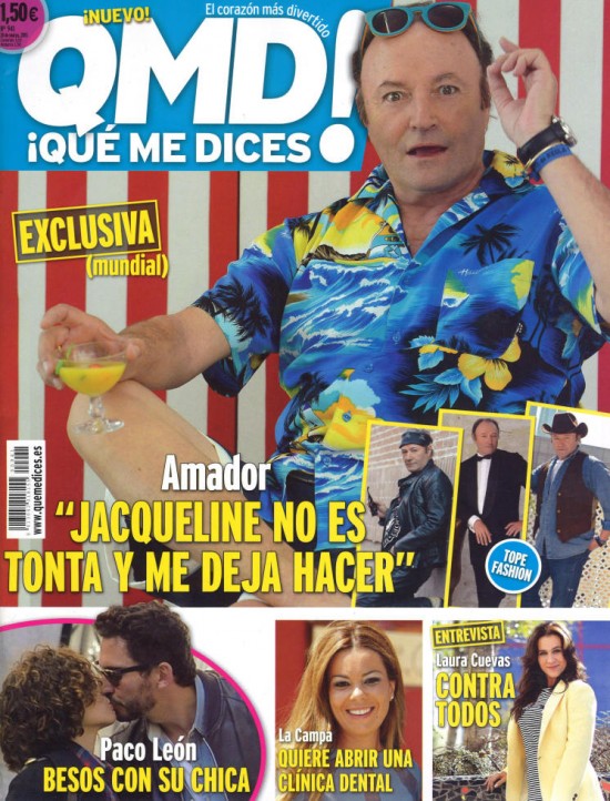 QUE ME DICES portada 23 de Marzo 2015